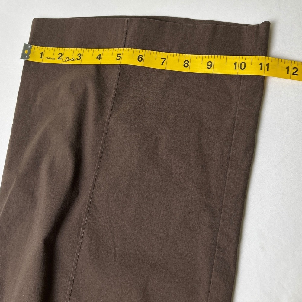 Bisou Bisou Womens Wide Leg Utility Flap Pocket Trousers Size 12 Brown - Picture 9 of 10